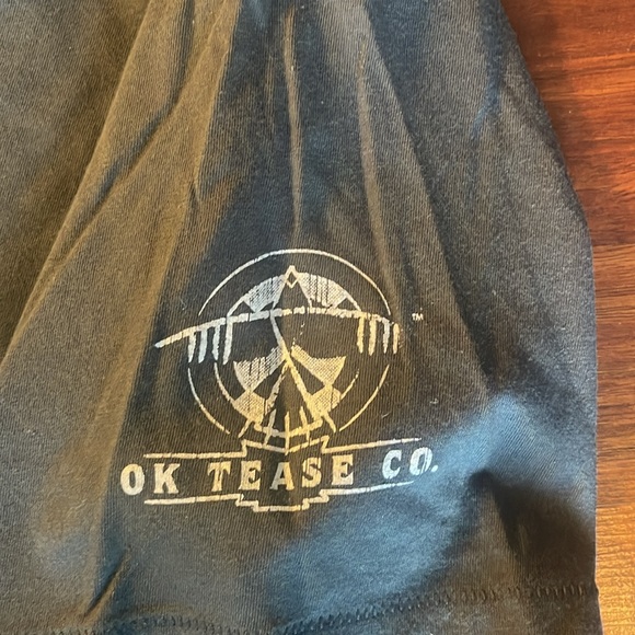 NWOT OK Tease Dreamer Tee - Gray Medium - Picture 2 of 2
